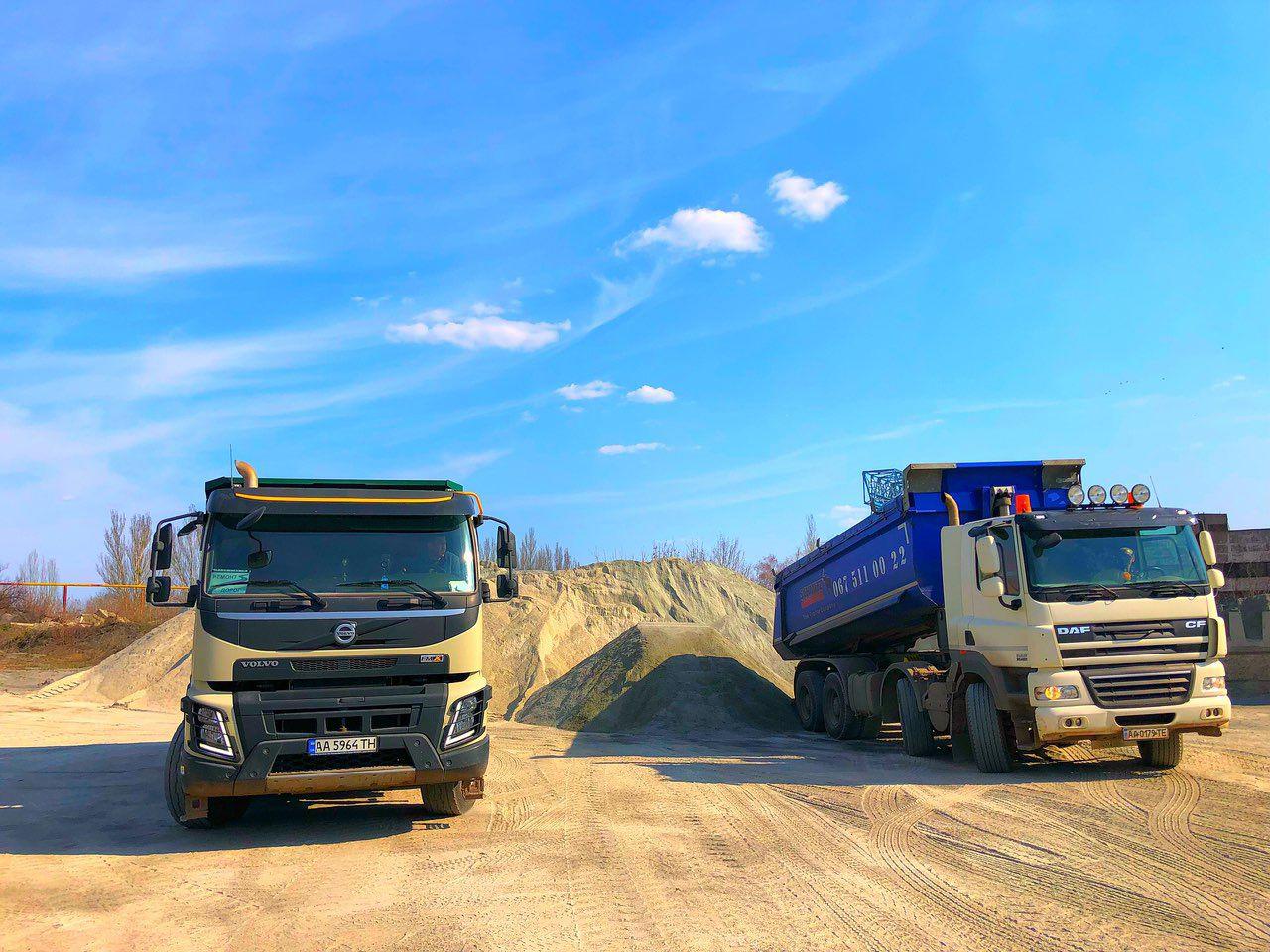 Доставка сыпучих грузов по Одессе и Области